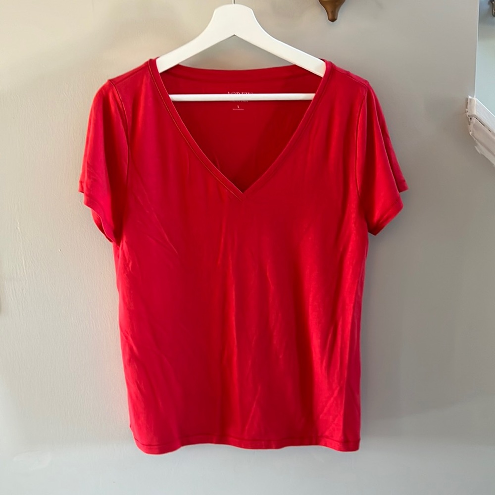 J.Crew stretch linen short sleeve